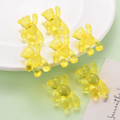 Прозрачные акриловые бусины&nbsp;MACR-S373-01B-916-1