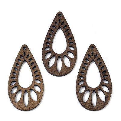 Подвески из орехового дерева WOOD-A025-04I-1