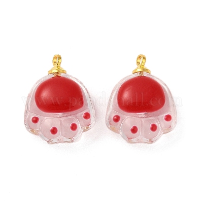 Прозрачные смоляные подвески FIND-R147-02G-1