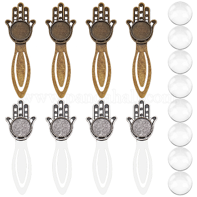 Набор для самостоятельного изготовления закладки в виде купола в виде хамсы DIY-SC0021-03-1