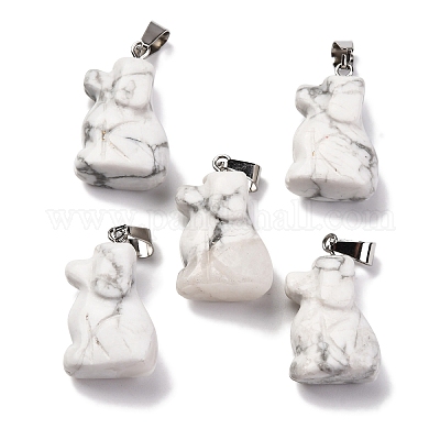 Природные и синтетические смешанные подвески драгоценных камней G-B127-07P-1