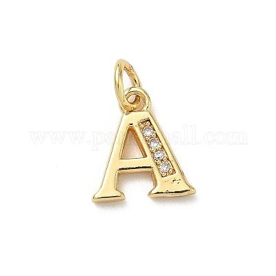 Латунные микро проложить кубического циркония подвески KK-I382-03G-1