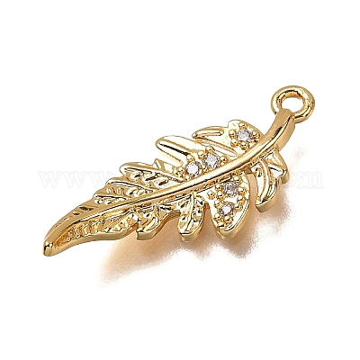 Латунные микро проложить кубического циркония подвески KK-B152-13A-G-1