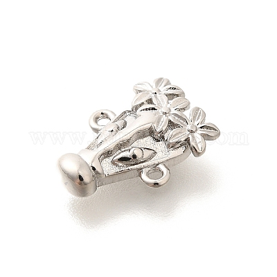 Стойка покрытие латунь цветок животное соединительные подвески KK-L225-027P-1