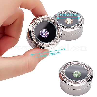 Подарочные коробки для ювелирных изделий из сплава OBOX-WH0007-17B-1