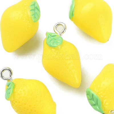 Подвески из непрозрачной смолы RESI-YW0001-29-1