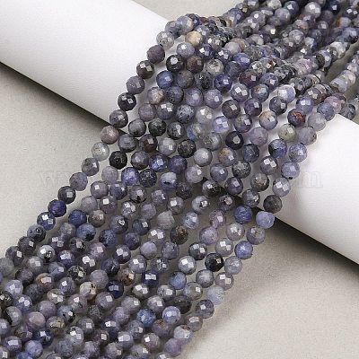 Натуральный танзанит бисер пряди G-C255-A01-4mm-1