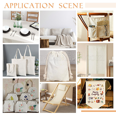 Ткань из полиэстера и хлопка AJEW-WH0314-270A-1