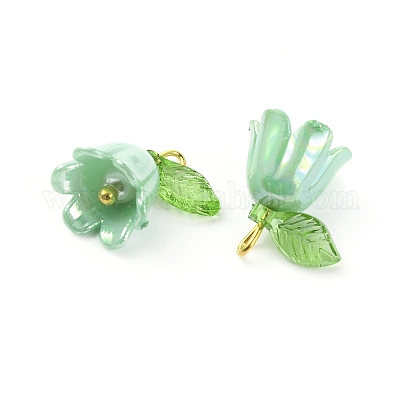 Подвески из непрозрачной смолы CRES-CJC0009-05G-06-1