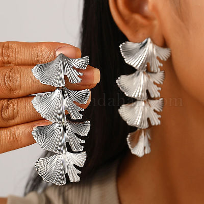 Сплав болтающиеся серьги стержня WGD5E9B-06-1