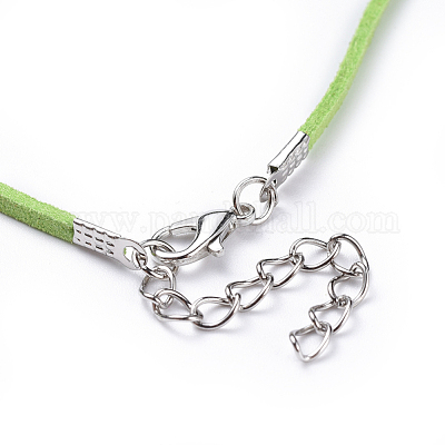 Искусственные замши шнур ожерелье NCOR-R025-M-1