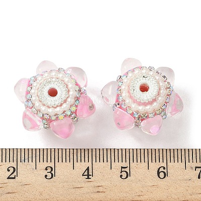 Сверкающие акриловые стразы CLAY-NH0003-01S-1