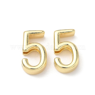 Подвески латунные слайд KK-L253-15G-05-1