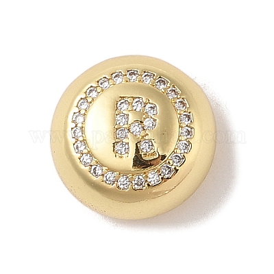 Подвески из латуни и кубического циркония KK-Z047-07G-R-RS-1