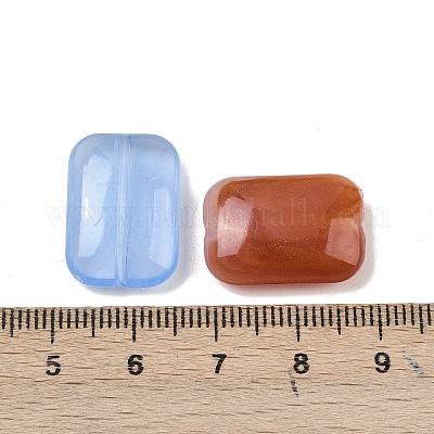 Непрозрачные акриловые бусины MACR-C037-06A-1