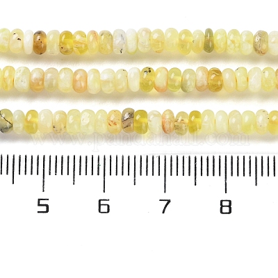 Природные желтые опал бусины пряди G-K343-C30-01-1