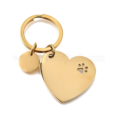 Брелки из нержавеющей стали 304 KEYC-K024-01G-1