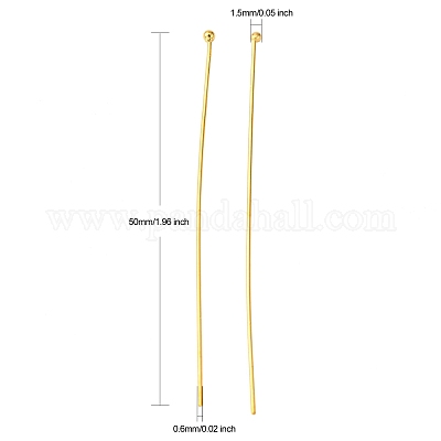 Контакты латунь шаровой головкой X-RP0.6X50MM-NFG-1