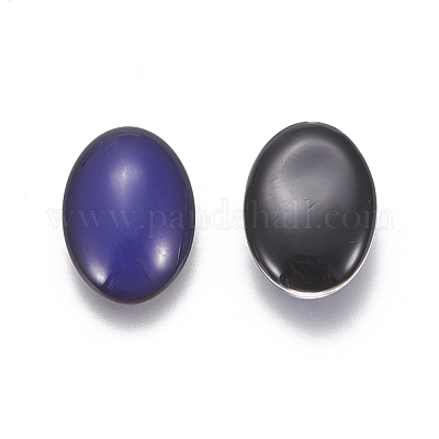 Кабошоны из стекла GLAA-F091-03-1