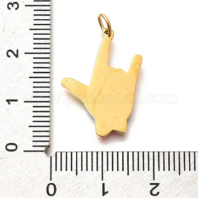 Эмалевые подвески из нержавеющей стали Pride 304 STAS-B079-01G-15-1