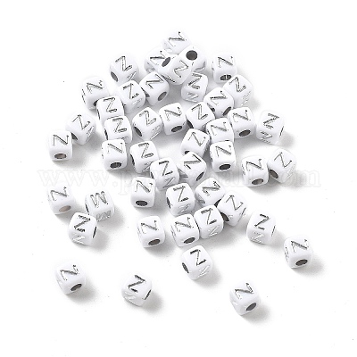 Непрозрачные акриловые бусины OACR-D282-06Z-1