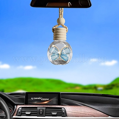 8 мл стеклянные флаконы для духов с узором в виде бабочки PW-WG01BC1-03-1