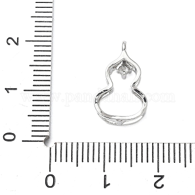 Латунные микро проложить кубического циркония подвески KK-D357-13P-1