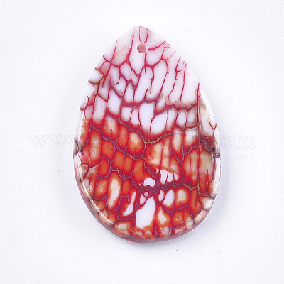 Подвески из натурального огненного агата G-T125-19-1