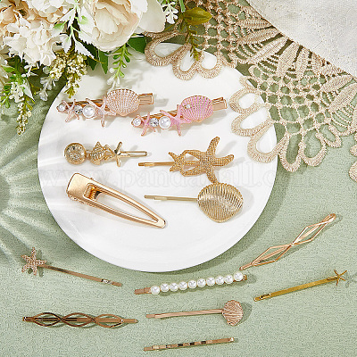 Заколки крокодил из сплава MRMJ-SP0001-04-1