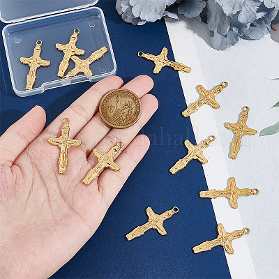 12 шт. ионное покрытие (IP) подвески из нержавеющей стали 304 STAS-UN0045-07-1