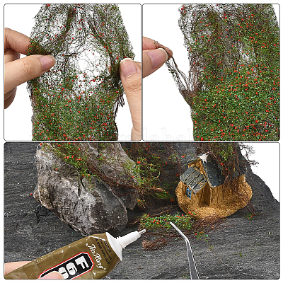 Имитация смолы корневая виноградная лоза растительная модель&nbsp;DIY-WH20053-65D-1