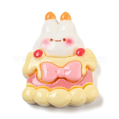 Кабошоны на тему дня рождения из непрозрачной смолы с декодированием CRES-F032-A01-1