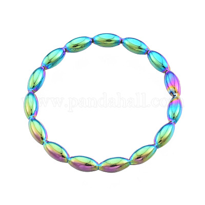 Ионное покрытие (ip) 201 нержавеющая сталь рисовая обертка кольцо для женщин RJEW-N038-132M-1