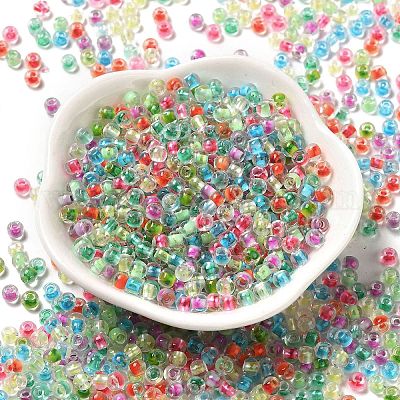 Прозрачный стеклянный круглый бисер X1-SEED-B001-05A-03-1