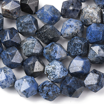 Натуральные дюмортьеритовые кварцевые бусы&nbsp;G-F523-17-10mm-01-1