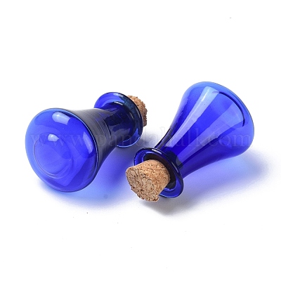 Стеклянные пробковые бутылки AJEW-O032-01I-1