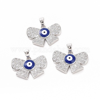 Латунные микро проложить кубического циркония подвески KK-A181-VA299-1-1