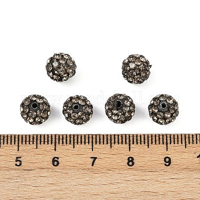 Pave disco бусины&nbsp;RB-H258-8MM-215-1