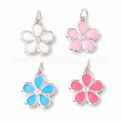 Латунь эмаль подвески KK-P217-02P-1