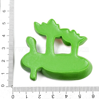 Непрозрачные кабошоны из смолы CRES-P037-01B-1