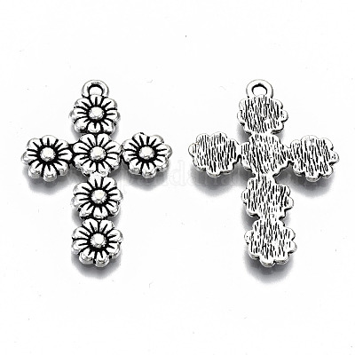 Сплавочные подвески тибетского стиля X-TIBEP-N009-015AS-RS-1