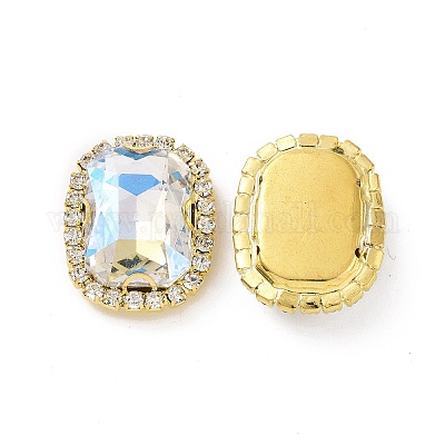 Прямоугольник восьмиугольник пришиваем стразами X1-DIY-E062-02G-01-1