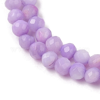 Натуральные пресноводные окрашенные бусы из ракушек SHEL-R100-12A-01-1