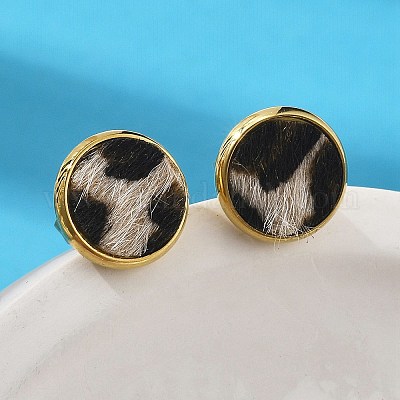 Серьги-гвоздики из нержавеющей стали 304 для женщин EJEW-K268-14G-1