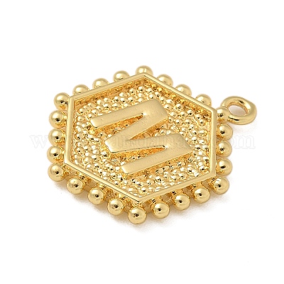 Латунные подвески KK-B126-01G-M-1