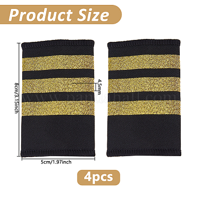 Погоны пилота из полиэстера DIY-WH0248-730A-1