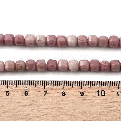 Природные родонит бисер нитей G-F797-A07-01-1