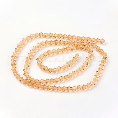 Имитация австрийского хрусталя 5301 биконус GLAA-S026-14-1