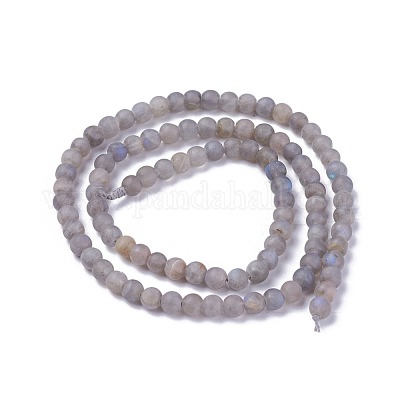 Природные лабрадорита бисер нитей G-G772-04-E-1