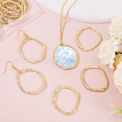 Подвески из сплава с открытой спиной PALLOY-CA0008-41-1